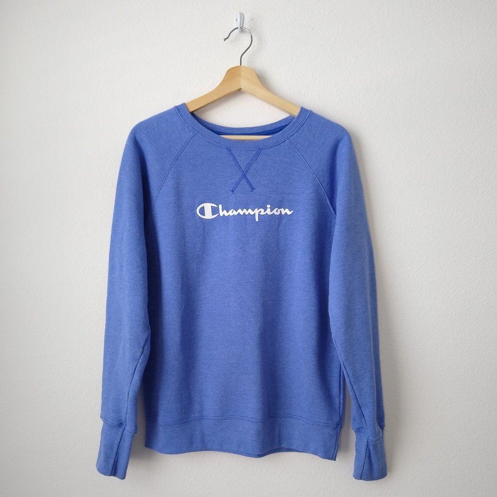 Champion Crewneck Logo Sweatshirt | M